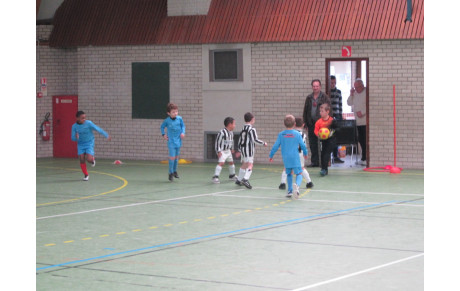 Les U6/U7 en salle avec le Dof